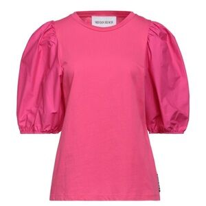 Silvian Heach Blouse puff sleeve pink
